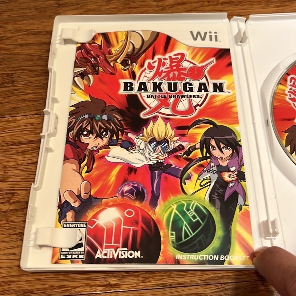 Bakugan Battle Brawlers Wii video game and Instruction booklet and case - Picture 8 of 10